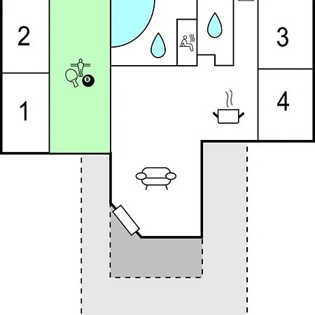 Baeverstien Xi Dnmk Σπίτι διακοπών Bøtø By